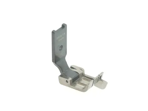 [ev.GR18-1/4Jeans] Calcador para maquina de 2 agulhas 6.4mm Ponto preso com guia direito a 1.8mm para grossos EverPeak