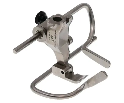 [Ev.HMB(OS)P36RG] Calcador para meter fechos direito com guia aéreo Bernina EverPeak