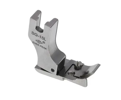 [Ev.SG-15L] Calcador pespontar 1.5mm com guia de mola EverPeak
