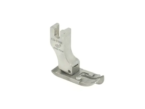 [Ev.CG-1/16R] Calcador pespontar 1.6mm com guia de mola direito EverPeak