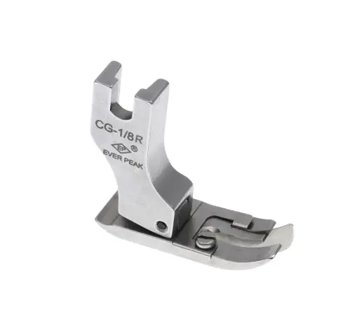 [Ev.CG-1/8R] Calcador pespontar 3.2mm com guia de mola direito EverPeak