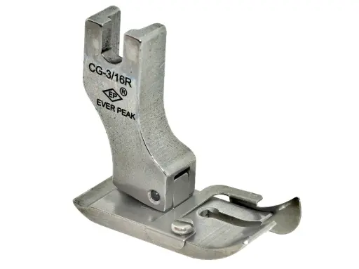 [Ev.CG-3/16R] Calcador pespontar 4.8mm com guia de mola direito EverPeak