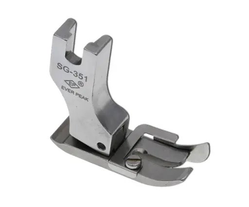 [Ev.SG-351] Calcador pespontar com guia de mola ao meio EverPeak