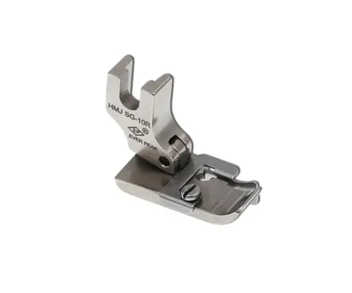 [Ev.HMJ.SG-10R] Calcador pé baixo zigzag com guia direito de 1mm Juki EverPeak